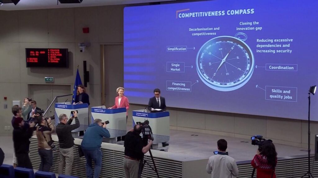 EU unveils "Competitiveness Compass" to cut red tape and spur investment