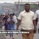 Congo's army slows M23 rebel's southern march