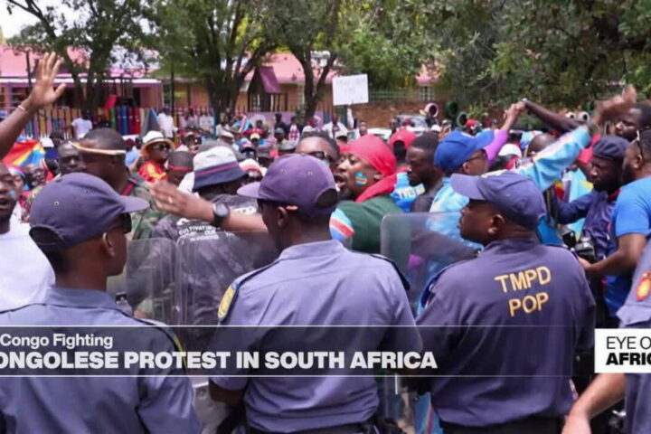 Eye on Africa - Congolese abroad protest against DR Congo conflict