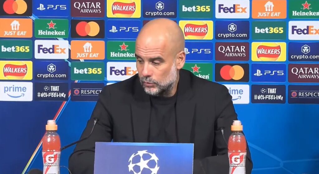 Guardiola: "It's not the first time this has happened to us, and this is how difficult it is"