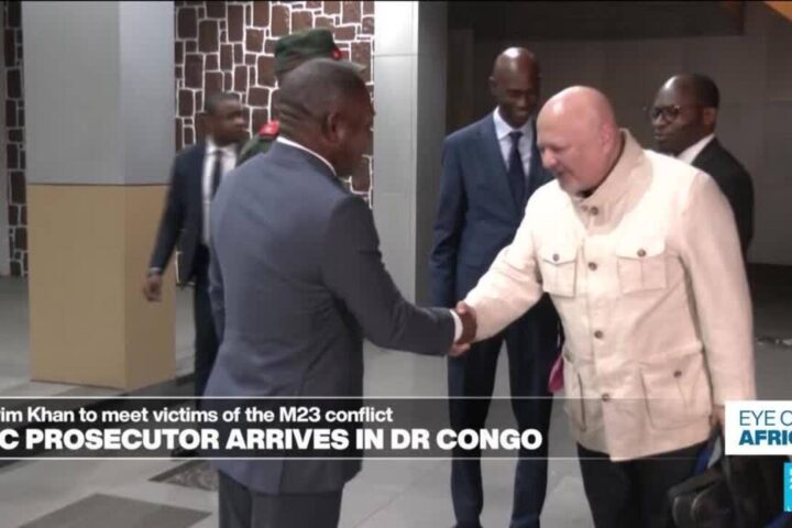 ICC prosecutor arrives in DR Congo amid conflict in the east