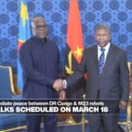 Angola says DR Congo and M23 rebels to begin direct peace talks on March 18th