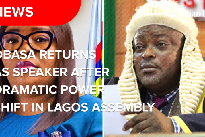 Obasa returns as speaker after a dramatic power shift in Lagos Assembly