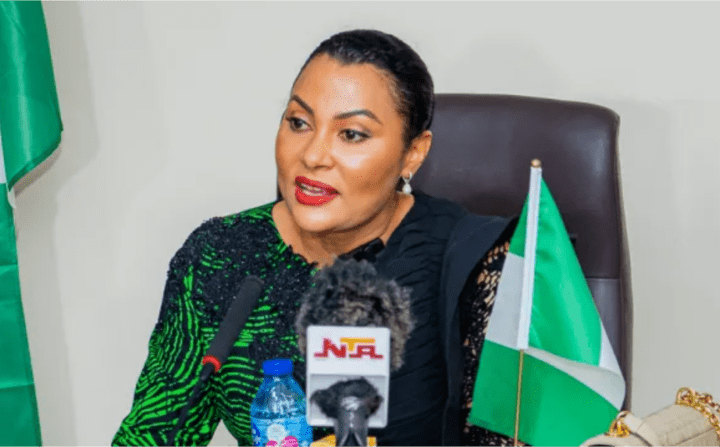 Nigerian Minister of State Finance Doris Uzoka-Anite