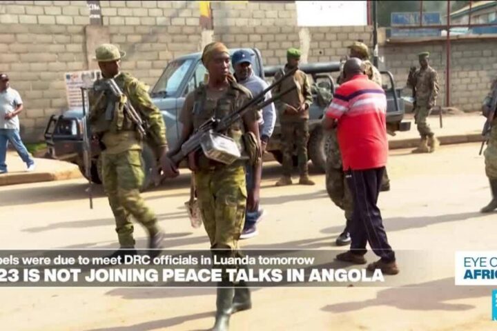 DR Congo conflict: M23 rebels will not participate in peace talks in Angola