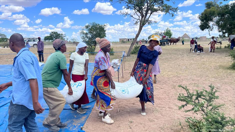 Zimbabwe battles aid shortages as drought bites