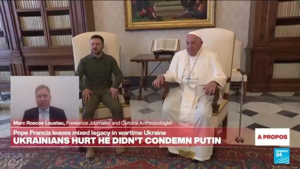 Ukraine's Catholics express hurt over late Pope's war stance