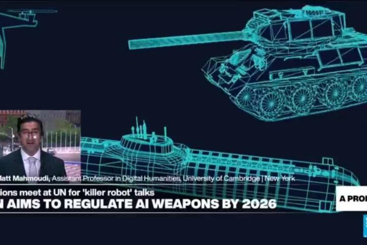 Autonomous weapons systems are fundamentally incompatible with international law, researcher says