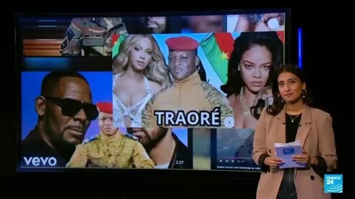 From Beyoncé to R. Kelly, AI music videos praise Burkina Faso's junta leader Ibrahim Traoré FRANCE24