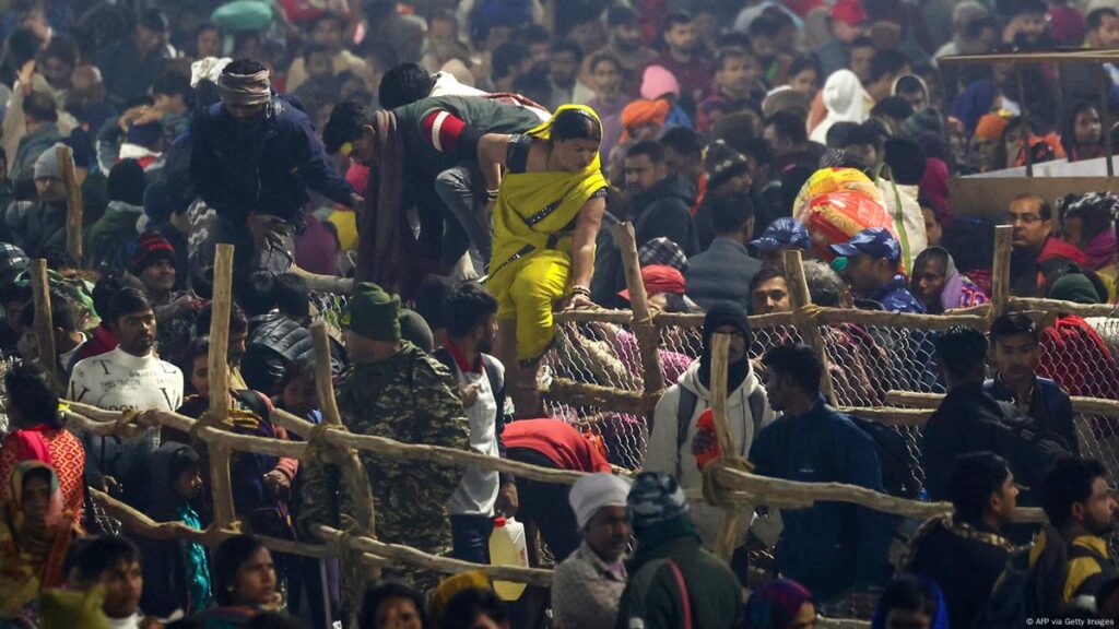 Deadly stampede on Kumbh Mela's most significant day