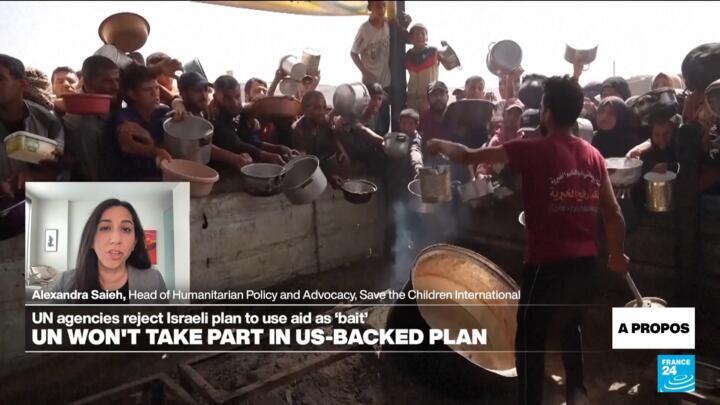 Controversial aid group starts operations in Gaza: "Not a viable solution", expert says