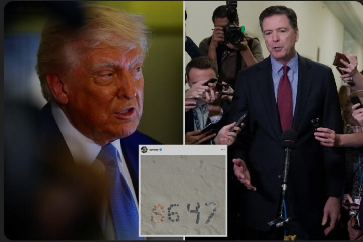 Did James Comey call for Trump’s assassination with ‘8647’ seashell post?