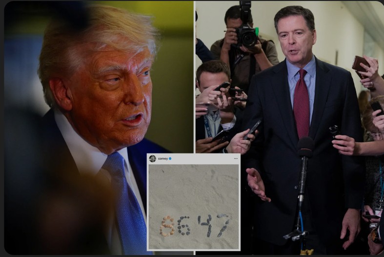 Did James Comey call for Trump’s assassination with ‘8647’ seashell post?