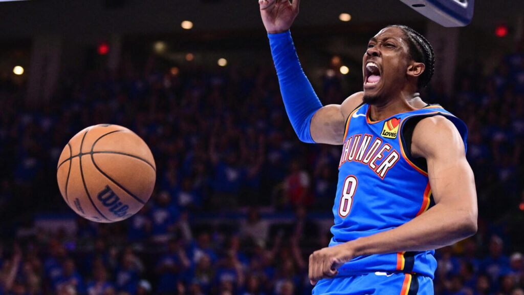 Thunder crush Nuggets to reach Western Conference Final