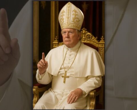 Yes, Trump posted an AI-generated image of him as Pope