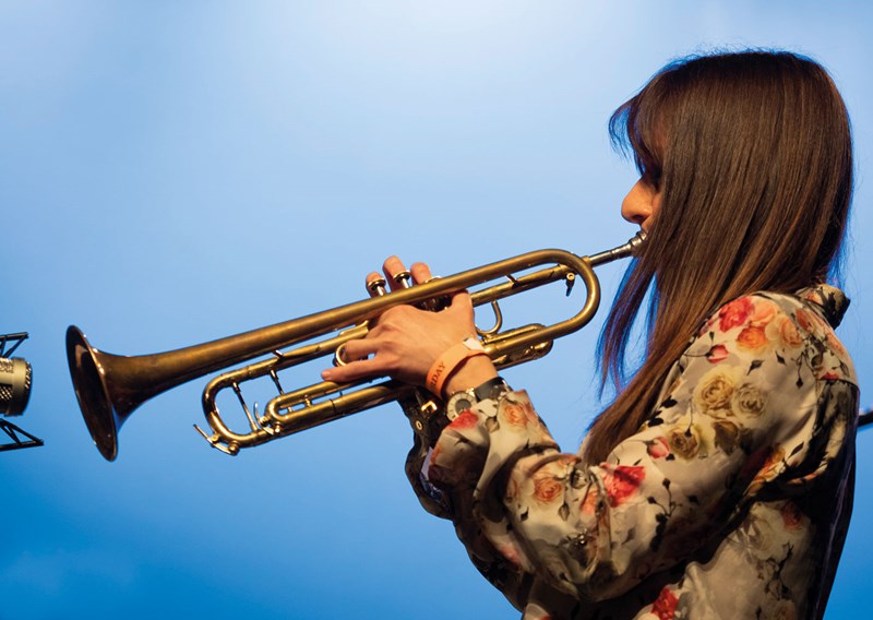 Trumpet player Yazz Ahmed explores music and folklore from the Persian Gulf