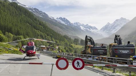 Swiss glacier collapse: Situation stabilizes overnight
