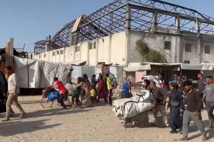 The UN says no aid that has entered Gaza this week has reached Palestinians