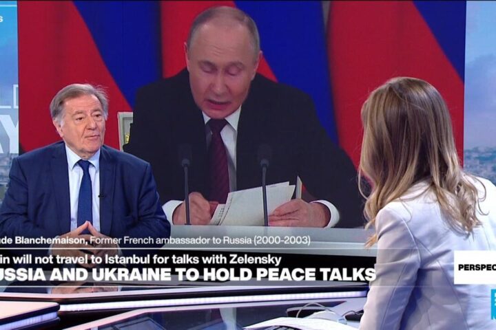 Putin trying to gain time in talks with Ukraine, former French envoy to Russia says