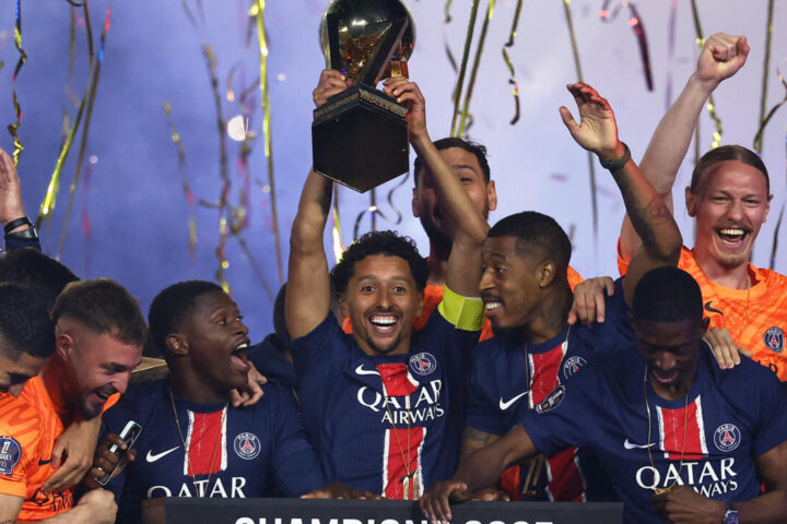 Ligue 1 champions PSG finish on a high with comeback win, Nice take Champions League place