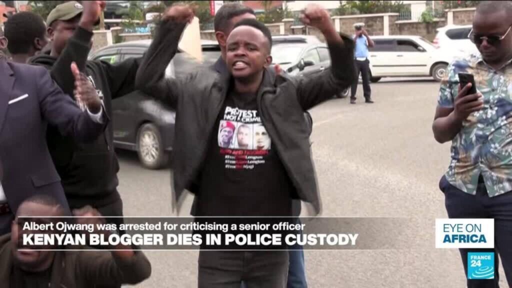 Kenyan blogger dies in police custody