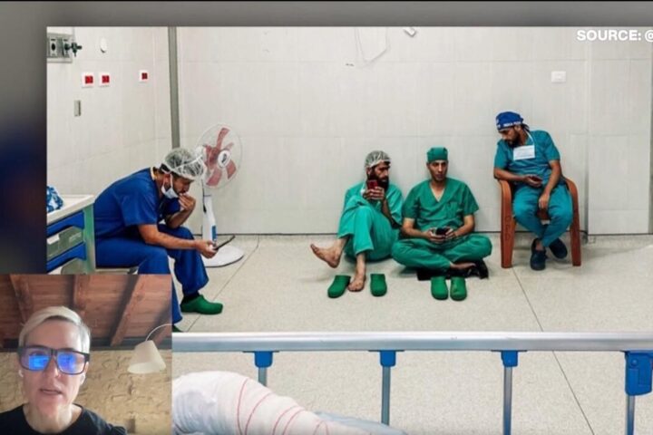 British surgeon says witnessed ‘indiscriminate bombing of the entire population’ in Gaza