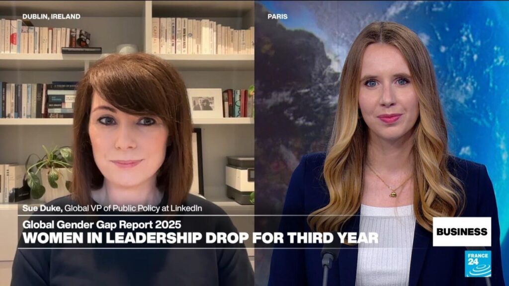 Rate of women hired into top jobs falls for third year running