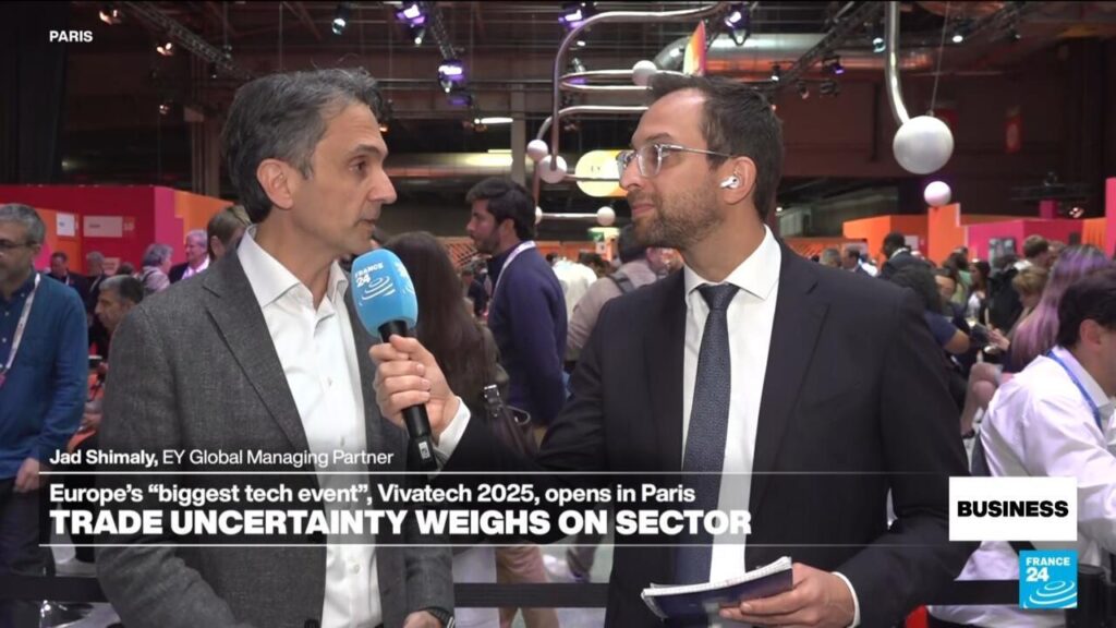 Trade uncertainty weighs on Paris's Vivatech fair