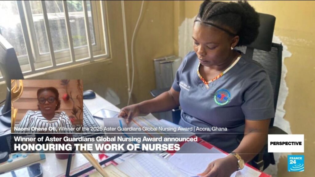 'Nurses are the heartbeat of healthcare': Award-winning nurse Naomi Ohene Oti