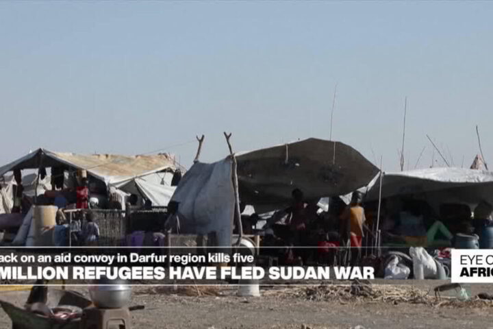 Four million people have fled Sudan since start of the war